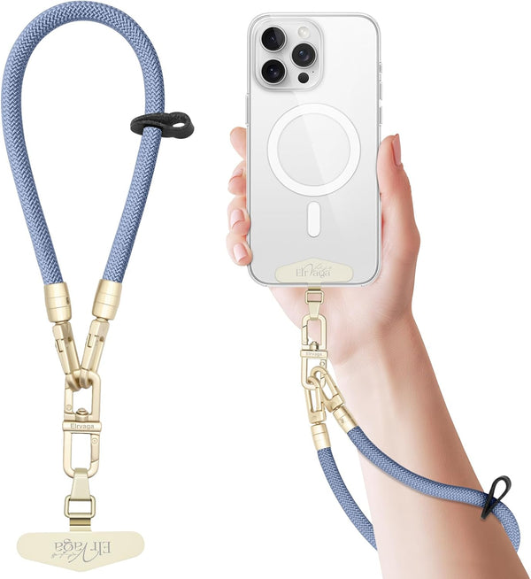 Elrvaga Universal Cell Phone Lanyard Wrist Strap,Phone Bracelet Strap,Phone Charms Strap