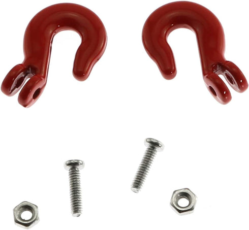 Maxmoral 1-Pack Trailer Chain Rope with Tow Hook for RC Car Truck Crawler Accessories