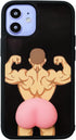 iPhone 12 Mini Phone Case - Funny Ugly Ridiculous Weird Ugliest Crazy Peach Phone Case