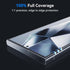 MOCOLL Tempered Glass Screen Protector for Samsung Galaxy S24 Ultra with Camera Lens Protector, Full Coverage [100%