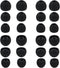 12 Pairs Silicone Replacement Eartips Earbud Ear Buds Tips Compatible with Sony WF-C700n,WF-1000XM4, WF/MDR/XBA Series and Other 3.8mm to 4.5mm Nozzle Earbuds Earphones, S/M/L Black