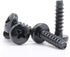 Replacement Screws Pack of 8 - 2 Sets of Metric Screws (Model RS-198452) Pan Head - Philips Drive - Black Plated