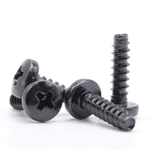 ReplacementScrews M4 14mm (M4XL14) Sets 8 TV Stand Screws Compatible with Many Samsung TVs - Both Machine and Self