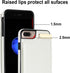 Asuwish iPhone 7/8 Plus Wallet Case with Tempered Glass, Leather Purse, Credit Card Slot - White for Women.