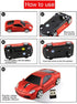 Sleep Sport Car Shaped Wireless Computer Mouse Ergonomic Gaming Optical Mouse USB 2.4G Mini Receiver