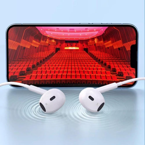 Type C Earphones for iPhone 15, Wired Stereo in-Ear Earbuds Compatible with Most Type C Jack Devices