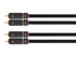 138076 3 Monoprice - Male RCA Two Channel Stereo Audio Cable - Feet - Black, Gold Plated Connectors, Double Shielded