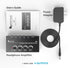 Fifine 4 Channels Metal Stereo Audio Amplifier, Mini Headphone Splitter with Power Adapter, 4x Quarter Inch Balanced