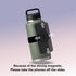 Magnetic Phone Strap for Bottles Stanley Cups - Magnetic Holder with 2 Adjustable Straps for Gym, Shopping