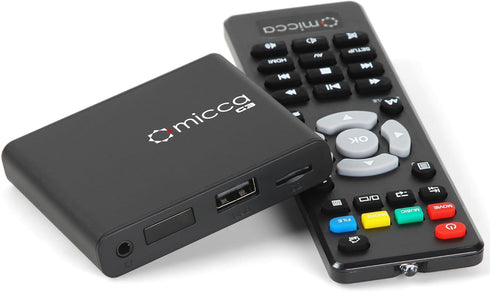 Micca G3 2K Quad-HD Digital Media Player for USB Drives and MicroSD Cards,
