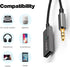 Bluetooth 5.3 to Aux Adapter for Car, USB to 3.5mm Bluetooth Receiver for Hands-Free Call and Music
