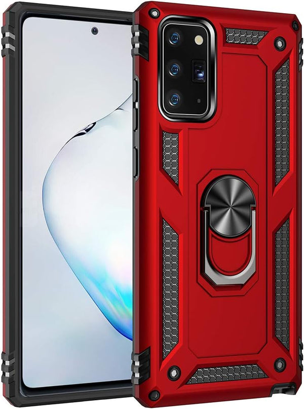 Military Grade Heavy Duty Case for Samsung Galaxy Note 20 5G, Armor Shockproof with 360 Metal Rotating Kickstand