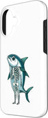 Tuna X-ray Tech Ct Scaning Pun Rad Tech 16 X-ray Tuna Body Anatomy Radiography Skeleton Case for iPhone