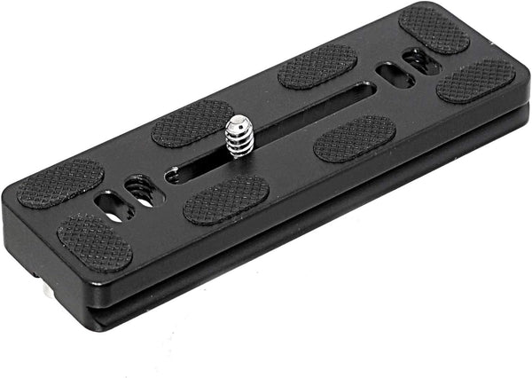 Fotasy 100mm Arca Swiss Plate, 100 mm QR Quick Release, Long Plate for Tripod Quick Release Fits Arca-Swiss Standard