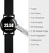 5pcs Watch Glass Screen Protectors 36.5mm Violet Tempered Glass High AL Anti-Glare 9H Hardness 2.5D Anti-Scratch Anti-Explosion Smartwatch Screen Protection Film