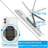 Phone Ring Holder Finger Kickstand, Foldable 360° Rotation Cellphone Grip, Compatible with iPhone, iPad, Smartphones