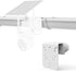 Koroao RBX-S73 2K Gutter Mount Compatible with SEHMUA Solar Security Camera, for SEHMUA Solar Security Cameras Wireless