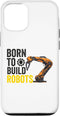 iPhone 15 Case for Robotics Funny Robot Engineer Men Boy Women Robotic Coach
