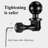 BRCOVAN Aluminum Alloy Tripod Mount Adapter with 1/4"-20 Thread & 1'' TPU Ball Joint, Compatible with RAM Mounts
