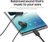 UrbanX 2021 Stereo Headphones with Microphone & Volume Remote for Galaxy S21, S20, Note 10, S10, S9 Plus, Type-C