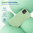 Miracase Compatible with iPhone 11 Phone Case, with Screen Protector, Liquid Silicone Gel Rubber Full Body Drop Protection Shockproof Cover Phone Case for iPhone 11 6.1 inch (Matcha Green)