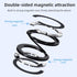 Dual Magnetic Phone Holder for Car, Gym Phone Mount for Mag-Safe, Strong Magnet Stand for Metal Surfaces