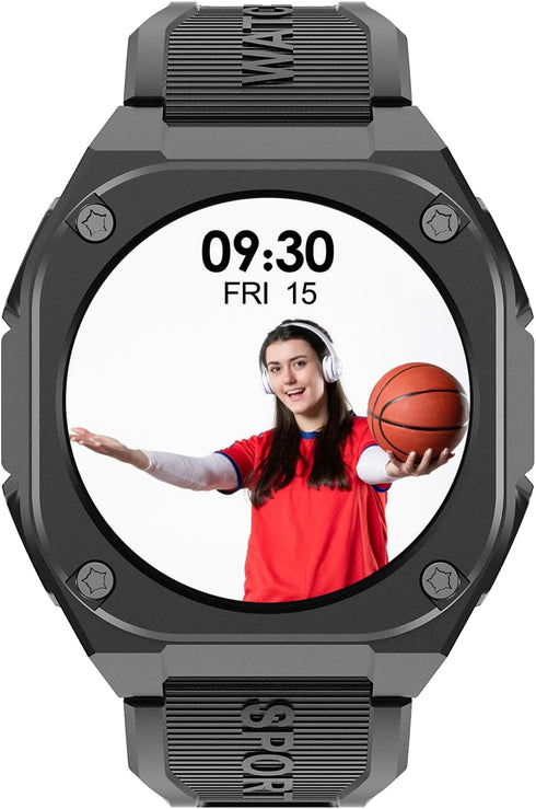 Easfone B3 Sport Smart Watch for Teens and Kids, Activity Tracker, 3ATM Waterproof, Sleep & Heart Rate Monitor