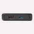 Amazon Basics 10,000 Slim Portable Charger Power Bank with LED Display, mAh, Black