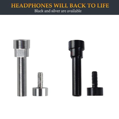 QuietComfort 35 Hinge Screws, Metal Hinge Swivel Screw Parts Replacement for Bose QC35 II/QC35 I/QC45/QC25/QC Wireless