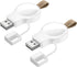 2024 Upgraded for Apple Watch Wireless Charger - 2 Pack Portable iWatch Charger, Travel Cordless Magnetic Wireless