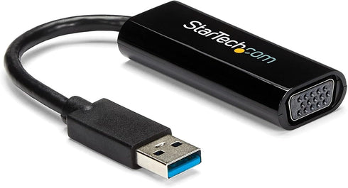 StarTech.com USB 3.0 to VGA Adapter, USB to VGA Monitor Converter for Windows, Slim
