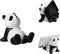 Kawaii Phone Stand for Desk, Adjustable Smartphone and Tablet Holder, Cute Panda Design, Aesthetic Room Decor (White)