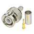 Eightwood 10pcs 50 Ohm BNC Crimp Male Connector for RG58, RG142, LMR195 Cable