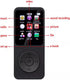 MOUDOAUER MP4/MP3 128GB Player with Bluetooth, Lossless Sound with FM Radio, Supports up to TF Card