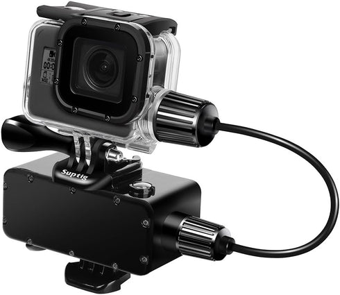 Suptig Replacement Waterproof Case Protective Housing Compatible for GoPro Hero 7 Black, Hero 5, Hero 6 for Underwater