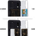TORU CX PRO Case for Galaxy S20, Slim Protective Cover with Card Holder, Hidden Credit Cards Wallet Flip Slot