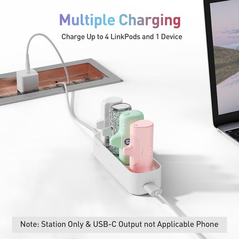 iWALK Charger Station for Portable Charger 4500mAh, 4800mAh, 5000mAh Power Bank for iPhone Charging Station