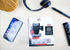 2-in-1 Monitor/Laptop Phone Holder & Headphone Hook Clip - Gravity Side Mount by GadgetRest
