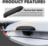Turcee 0.63 New Car Backup Camera Rain Shield,Silicone Cars Reverse Camera Rain Cover Keeps Cameras Imaging