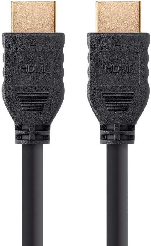 Monoprice 4K High Speed HDMI Cable - 4K@60Hz, 18Gbps, HDR, 5ft, Black, Pack of 1