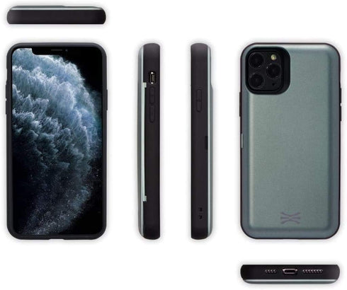 TORU CX PRO Wallet Case for iPhone 11 Pro | Protective Shockproof Heavy Duty Cover with Hidden Card Holder & Card Slot,