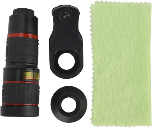 Tbest Accessories,20X Lente De Zoom,Clip On Phone Zoom Lens,Attachment Lens for Cellphone,Mobile Phone Lens and Long