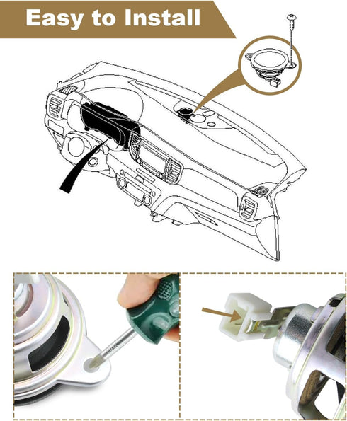 Car Speaker Assy Cluster 96390-D9000 for Kia KX5 Sportage QL 2016-2021, Replace 96390D9000 Cluster Speaker Assembly