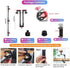 Super Camera Clamp Mount with Adjustable Magic Arm 22in, Articulating Arm with Dual Ball Head Adapter 1/4" Thread for