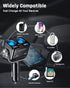 USB C Car Charger - BUVAYE 2-Socket Cigarette Lighter Splitter with 12V/24V Dual PD30W & QC3.0 Fast Charging, Separate