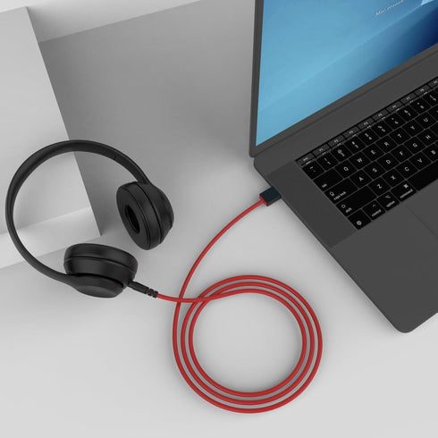 USB to 3.5mm Charging Cable Compatible with Beats by Dre, Studio, Solo Wireless Headphones, 3.3ft