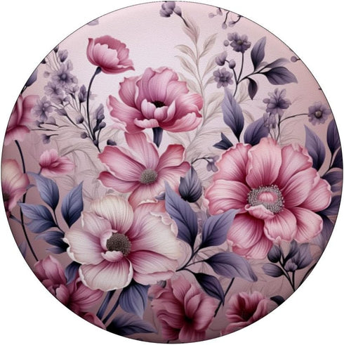 PopSockets Standard PopGrip - Vintage Pink Wildflower Flower Lover Tropical Garden