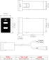 Car Charger for Toyota USB C Dual Port Charger PD 3.0 Type C Fast Charging with LED Light Show, Compatible with