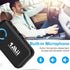 1Mii Bluetooth 5.0 Music Receiver for Car/Home Stereo, Aux Bluetooth Adapter with Volume Control, 16H Battery Life