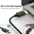 3ft, 2-Pack 4K UHD(4K, 2K, 1080P) Thin DisplayPort to HDMI Cable Display Port DP to HDMI Cable Adapter Male Cord